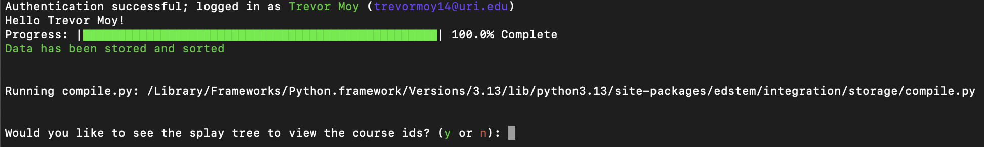 EdStem Assignment Tracker Interface
